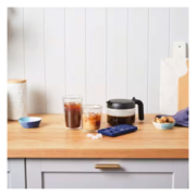 DELONGHI 400ML DOUBLE WALL THERMAL GLASSES ICE BEVERAGES | DLSC318